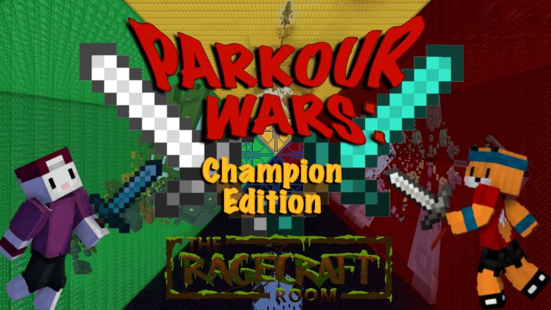 Parkour Wars: Champion Edition on the Minecraft Marketplace by The Rage Craft Room