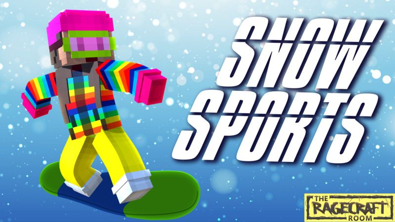 Snow Sports on the Minecraft Marketplace by The Rage Craft Room