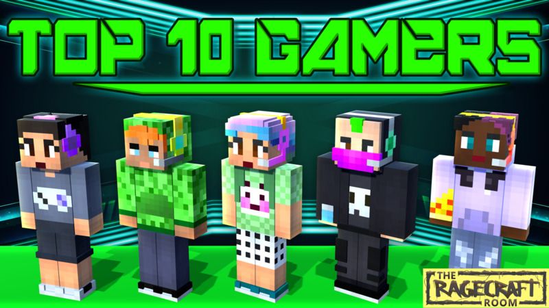 Top 10 Gamers on the Minecraft Marketplace by The Rage Craft Room