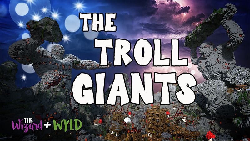 The Troll Giants on the Minecraft Marketplace by The Wizard and Wyld