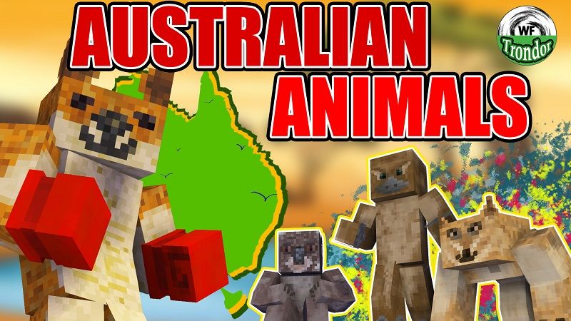 Australian Animals on the Minecraft Marketplace by The World Foundry