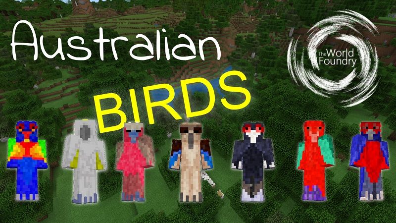 Australian Birds on the Minecraft Marketplace by The World Foundry