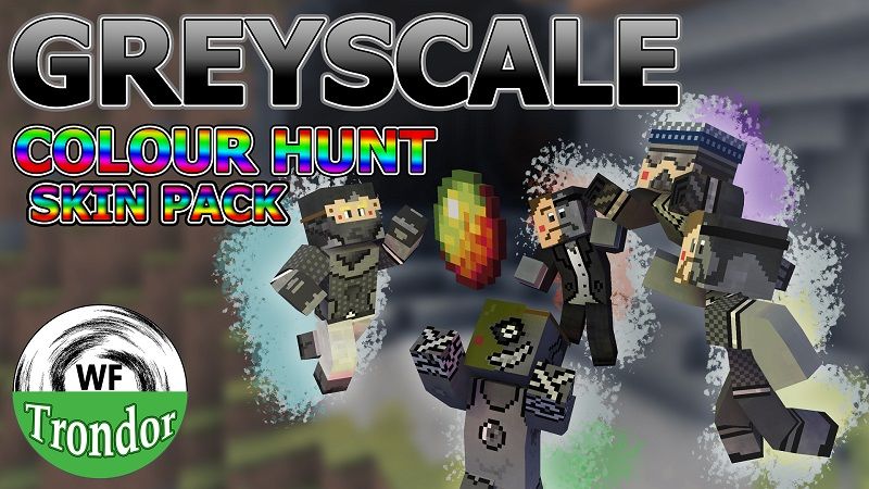 Greyscale Colour Hunt on the Minecraft Marketplace by The World Foundry