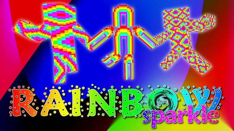 Rainbow Sparkle on the Minecraft Marketplace by The World Foundry