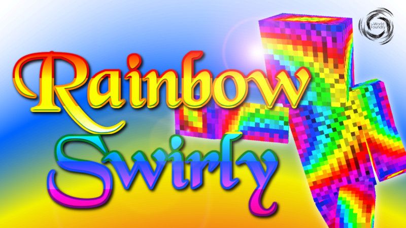 Rainbow Swirly on the Minecraft Marketplace by The World Foundry