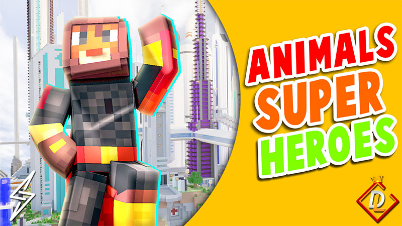 Animals Super Heroes on the Minecraft Marketplace by ThunderAy