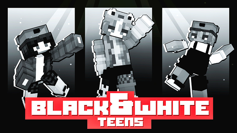 Black & White Teens on the Minecraft Marketplace by ThunderAy