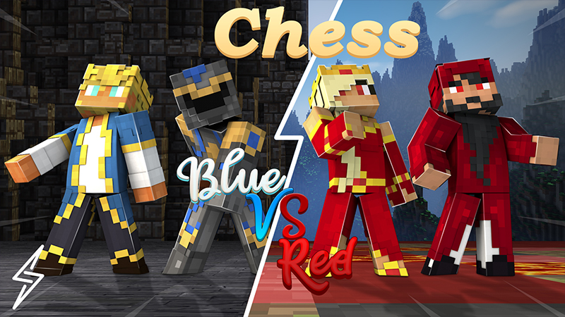 Chess Blue vs Red on the Minecraft Marketplace by ThunderAy
