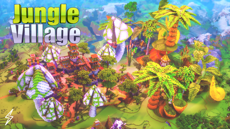 Jungle Village on the Minecraft Marketplace by ThunderAy