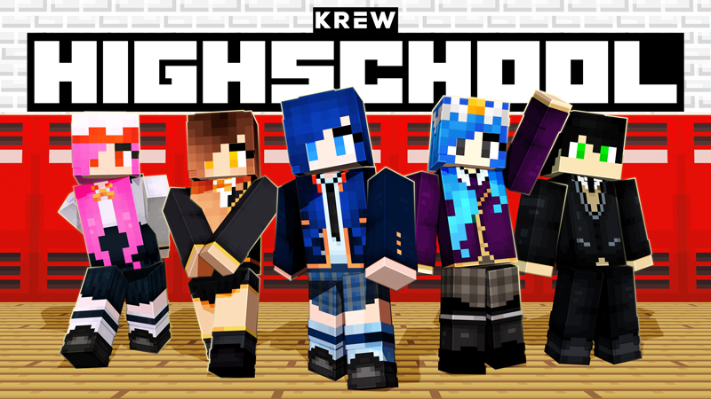 KREW Highschool on the Minecraft Marketplace by ThunderAy