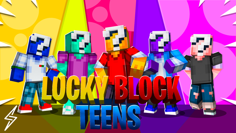 Lucky Block Teens on the Minecraft Marketplace by ThunderAy