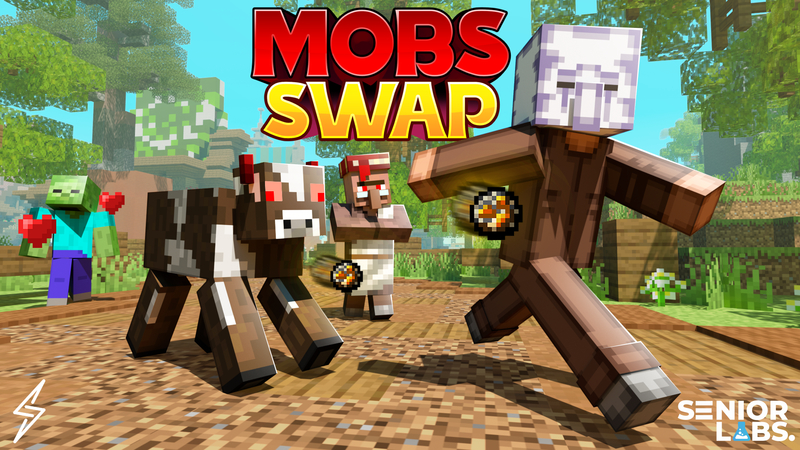 Mobs Swap on the Minecraft Marketplace by ThunderAy