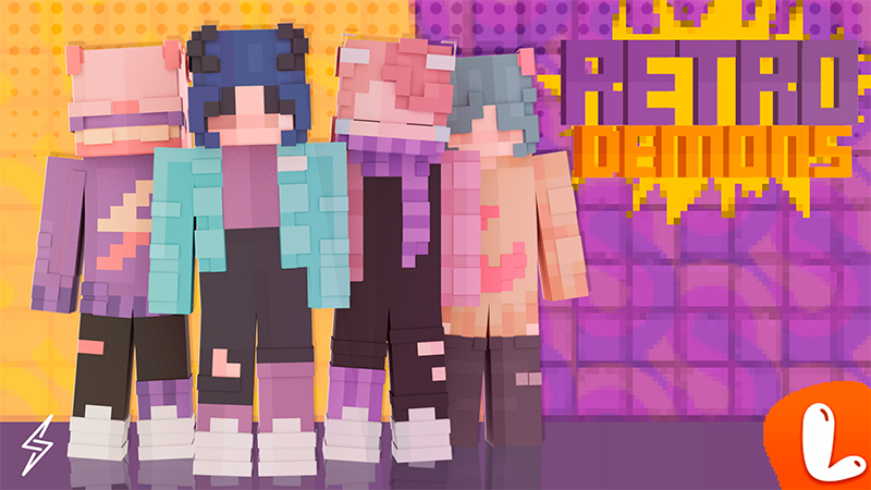 Retro Demons on the Minecraft Marketplace by ThunderAy