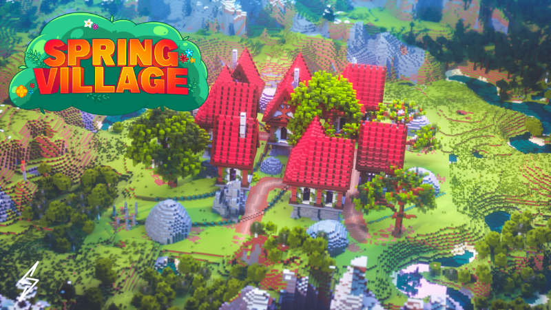 Spring Village on the Minecraft Marketplace by ThunderAy