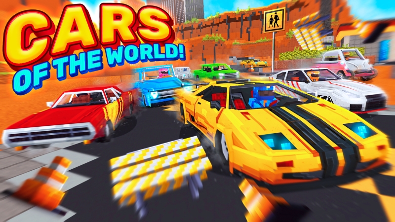 Cars Of The World on the Minecraft Marketplace by Time Trap Studios