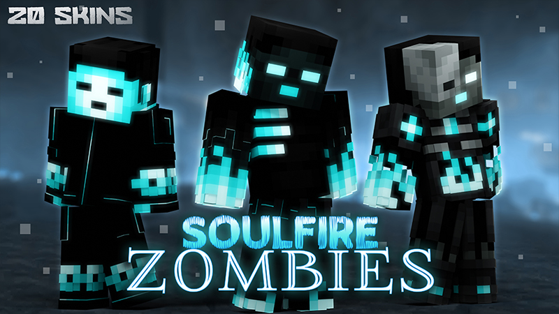 Soulfire Zombies on the Minecraft Marketplace by Time Trap Studios