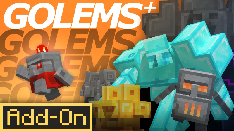 GOLEMS+ Add-On on the Minecraft Marketplace by TNTgames