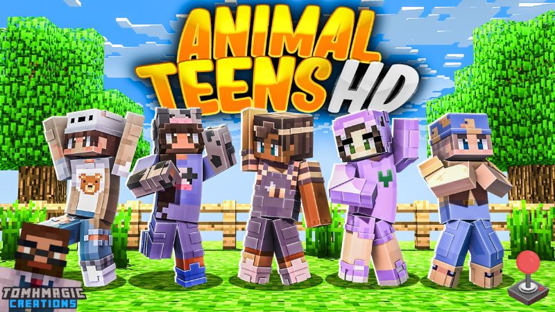 Animal Teens HD on the Minecraft Marketplace by Tomhmagic Creations