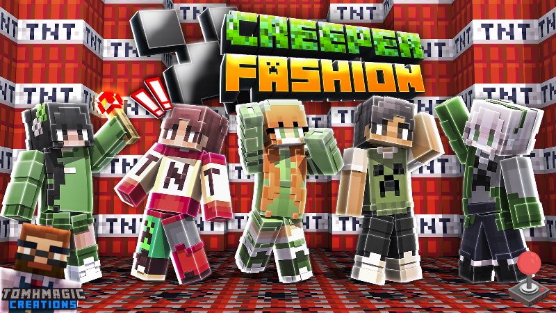 Creeper Fashion on the Minecraft Marketplace by Tomhmagic Creations