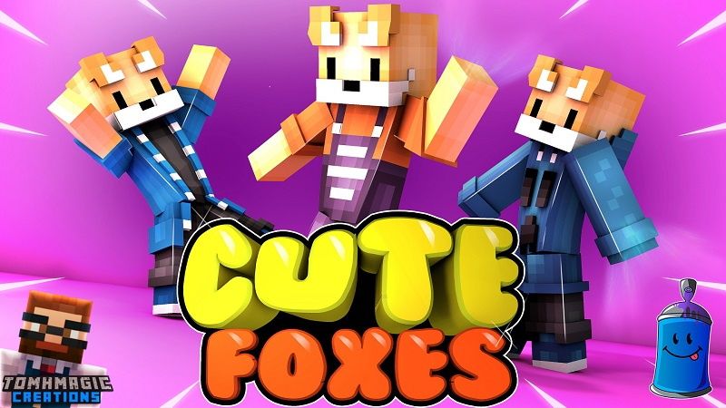 Cute Foxes on the Minecraft Marketplace by tomhmagic-creations