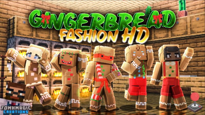 Gingerbread Fashion HD on the Minecraft Marketplace by Tomhmagic Creations