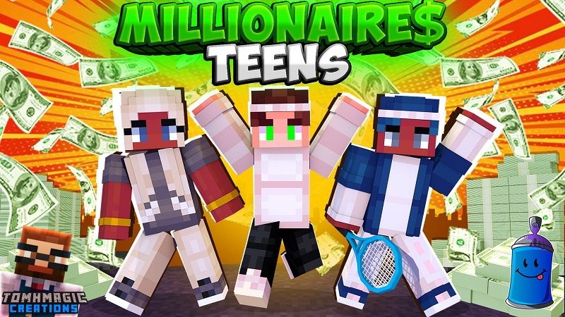 Millionaire Teens on the Minecraft Marketplace by Tomhmagic Creations