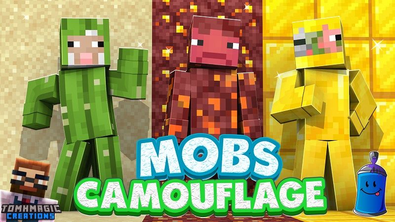 Mobs Camouflage on the Minecraft Marketplace by Tomhmagic Creations