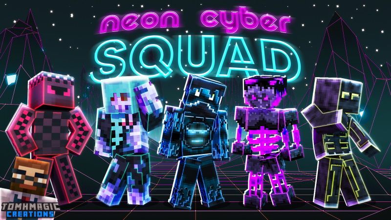 Neon Cyber Squad on the Minecraft Marketplace by Tomhmagic Creations