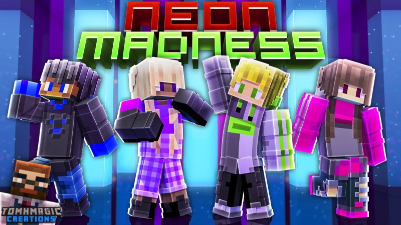 Neon Madness on the Minecraft Marketplace by Tomhmagic Creations