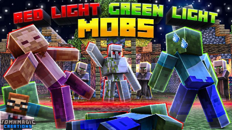 Red Light Green Light Mobs on the Minecraft Marketplace by tomhmagic-creations