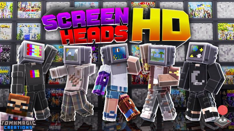 Screen Heads HD on the Minecraft Marketplace by Tomhmagic Creations