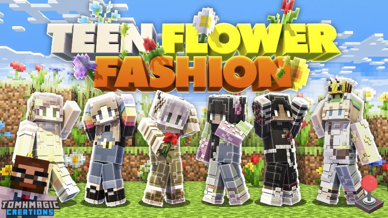 Teen Flower Fashion on the Minecraft Marketplace by Tomhmagic Creations