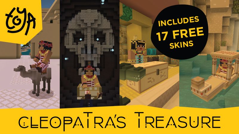 Cleopatra's Treasure on the Minecraft Marketplace by Toya