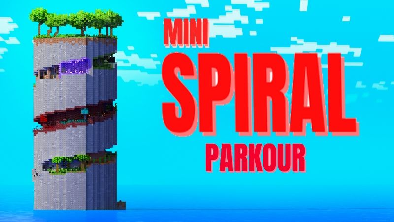 Mini Spiral Parkour on the Minecraft Marketplace by Tristan Productions