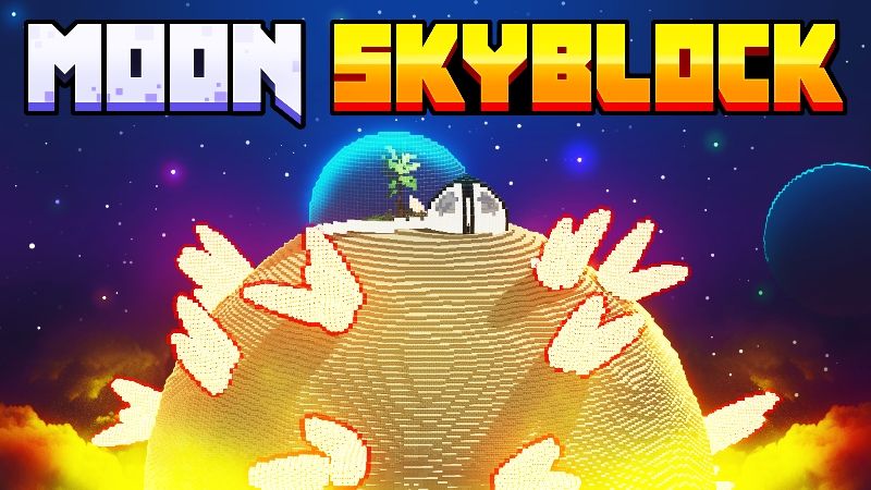 Moon Skyblock on the Minecraft Marketplace by Tristan Productions