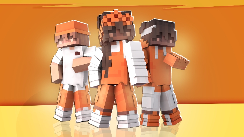 Orange Outfits on the Minecraft Marketplace by Tristan Productions
