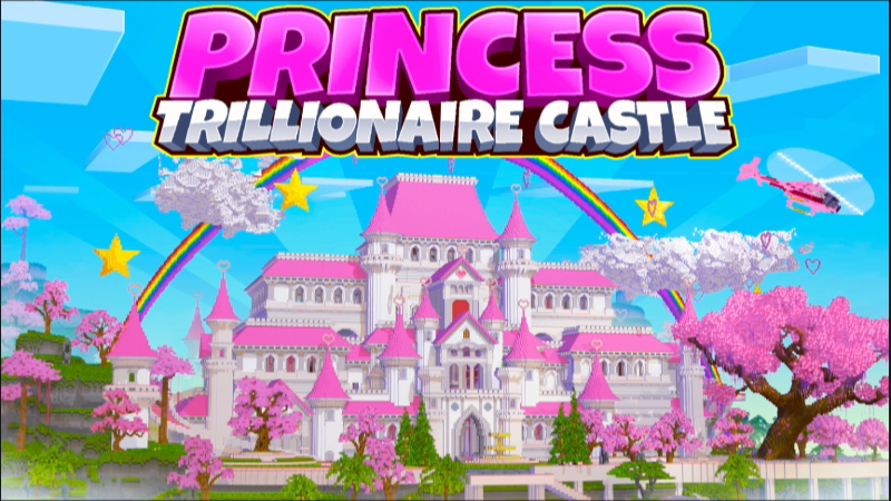 Princess Trillionaire Castle on the Minecraft Marketplace by Tristan Productions