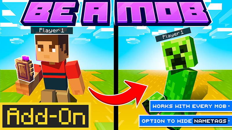 Be a Mob Add-On on the Minecraft Marketplace by Tsunami Studios