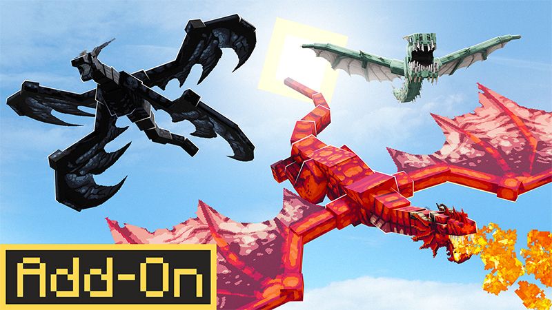 DRAGONS! Add-On on the Minecraft Marketplace by Tsunami Studios