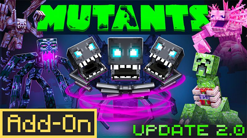 MUTANTS! Add-On 2.0 on the Minecraft Marketplace by Tsunami Studios