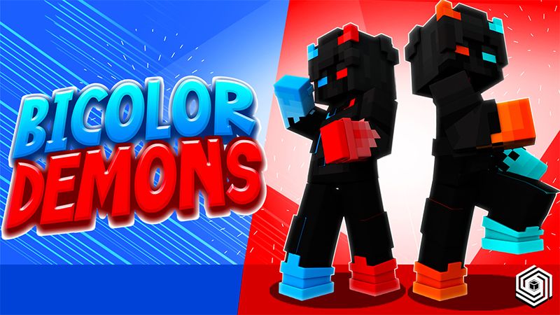 Bicolor Demons on the Minecraft Marketplace by UnderBlocks Studios