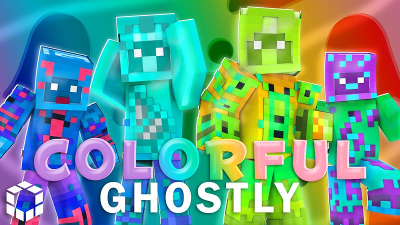 Colorful Ghostly on the Minecraft Marketplace by UnderBlocks Studios