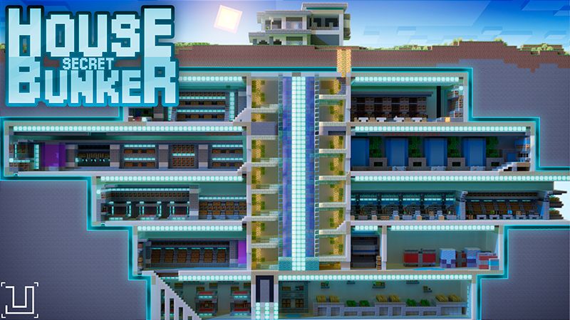 House Secret Bunker on the Minecraft Marketplace by underblocks-studios