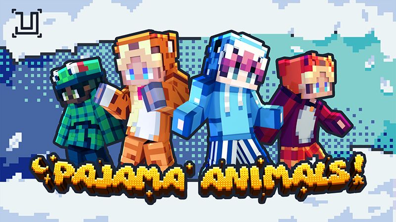 Pajama Animals on the Minecraft Marketplace by UnderBlocks Studios