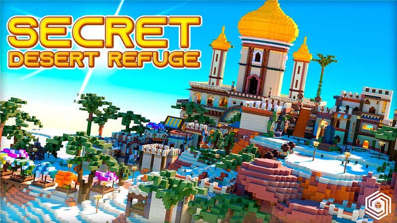 Secret Desert Refuge on the Minecraft Marketplace by UnderBlocks Studios