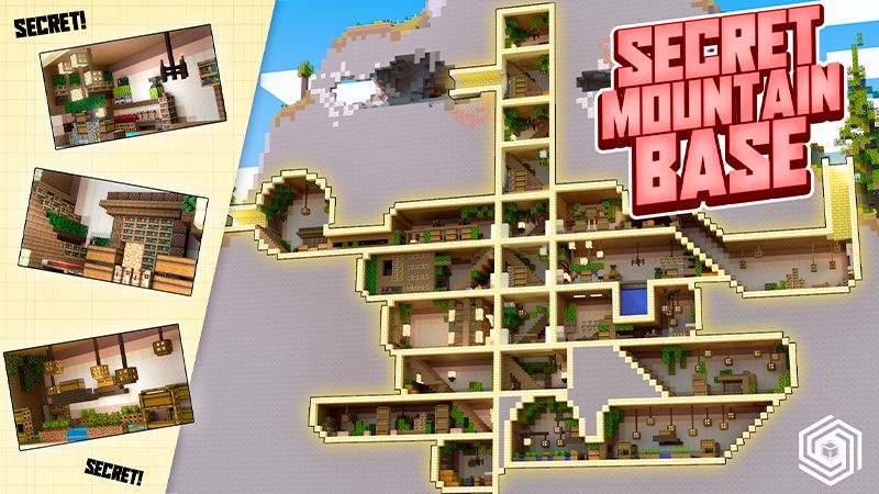 Secret Mountain Base on the Minecraft Marketplace by UnderBlocks Studios