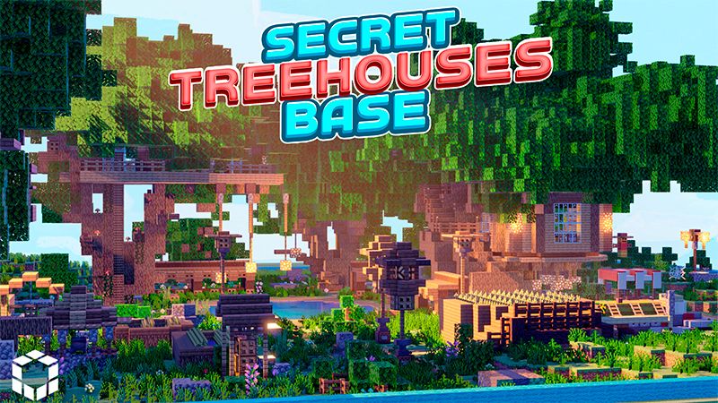 Secret Treehouses Base on the Minecraft Marketplace by UnderBlocks Studios