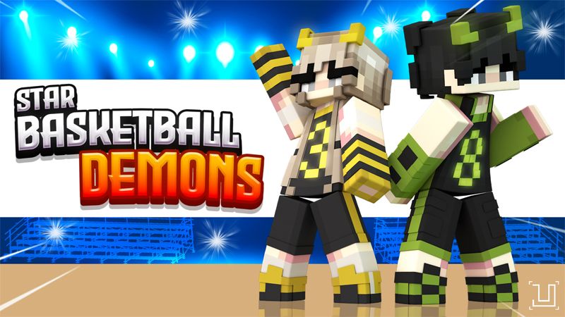 Star Basketball Demons on the Minecraft Marketplace by UnderBlocks Studios