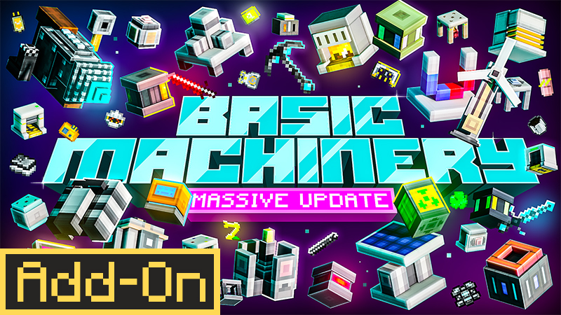 Basic Machinery on the Minecraft Marketplace by Vatonage
