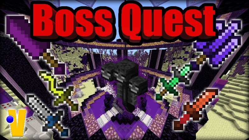 Boss Quest on the Minecraft Marketplace by vatonage